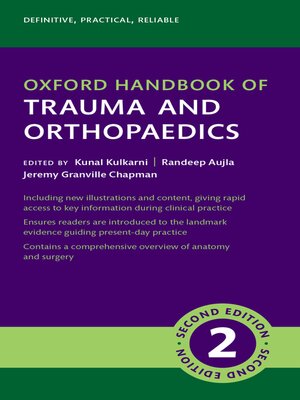 cover image of Oxford Handbook of Trauma and Orthopaedics